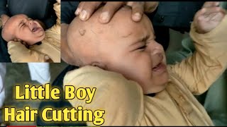 Cutest Baby Reaction in The First Time They Cutting Hair | Baby hair cutting | little boy haircut