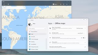 No more Offline Maps for Windows 11 Users