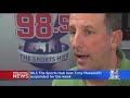 Ref:GK7j0fRSTUI Tony massarotti suspended by 98.5 the sports hub for racially insensitive comment