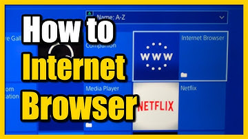 How to Get The Internet Browser on PS4 (Fast Tutorial)
