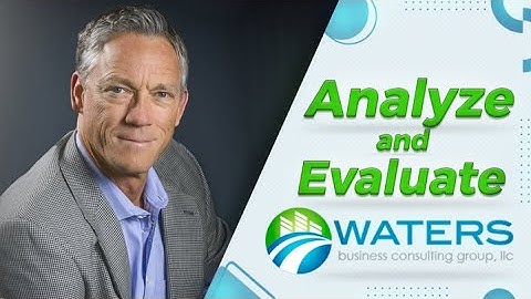 Analyze And Evaluate | What Is Going On Well And What Is Not? John Waters