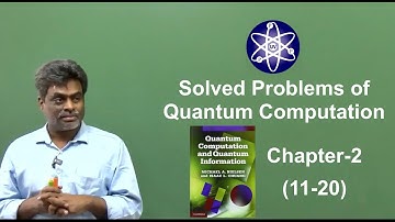 Solutions of Quantum Computation chapter 2  (11 to 20)
