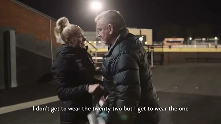 Erin Phillips telling her dad she will lead Port A...