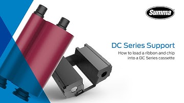 Summa DC Series Tutorial - How To Load Ribbon Into A Cassette