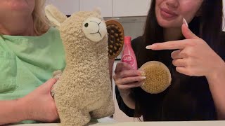 My Mother in Law Tries ASMR for the First Time!
