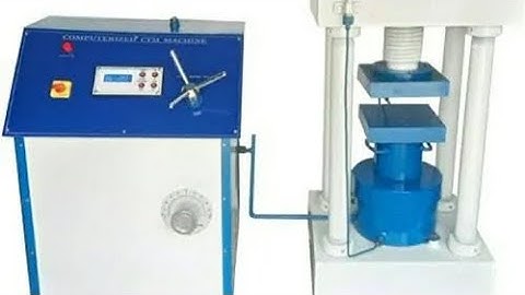 Calibration CTM machine || compressive testing machine || cube strength | NATM 2022