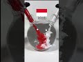 eksperimen unik bendera Indonesia #viral #fakta #cat #faktaunik #indonesia