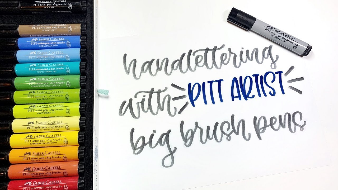 Faber-Castell PITT Big Brush Pen, Black 199