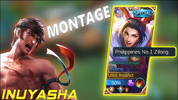 MONTAGE [Zilong & Chou] ~ Philippines No.1 Zilong: Inuyasha. MLBB