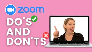 Show Up Like A Pro On Zoom - The Dos And Donts 2024 Zoom Tips & Tricks