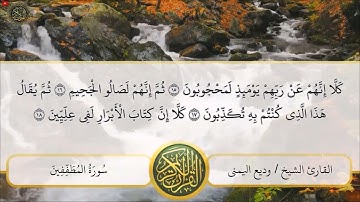تلاوة خاشعة و مرتلة لسورة المطففين | الشيخ وديع اليمني