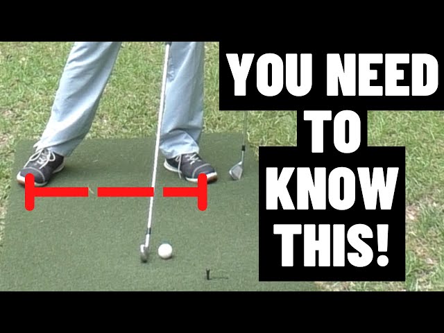 This is a Very Important Thing to Know About the Golf Swing - STANCE WIDTH