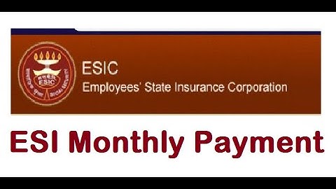 ESIC Return and Challan Generation