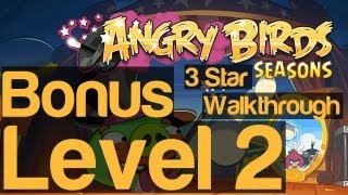 Angry Birds Seasons Abra-Ca-Bacon Bonus Level 2 3 Star Walkthrough | WikiGameGuides screenshot 5