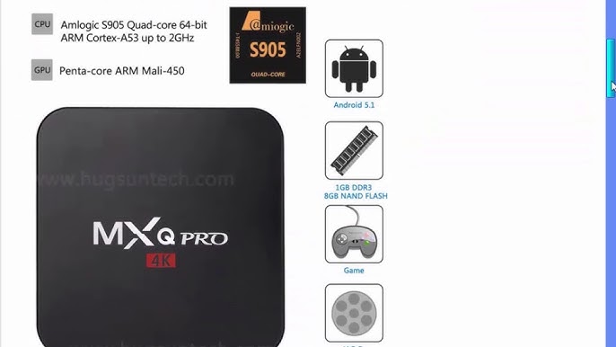 Tv Box Android 7.1.2 Ultra Hd 4k Quad Core Ddr3 1gb Procesador Y Flash 8