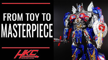 Realistic Optimus Prime Repaint – The Last Knight Custom TRANSFORMED! #CustomFigures