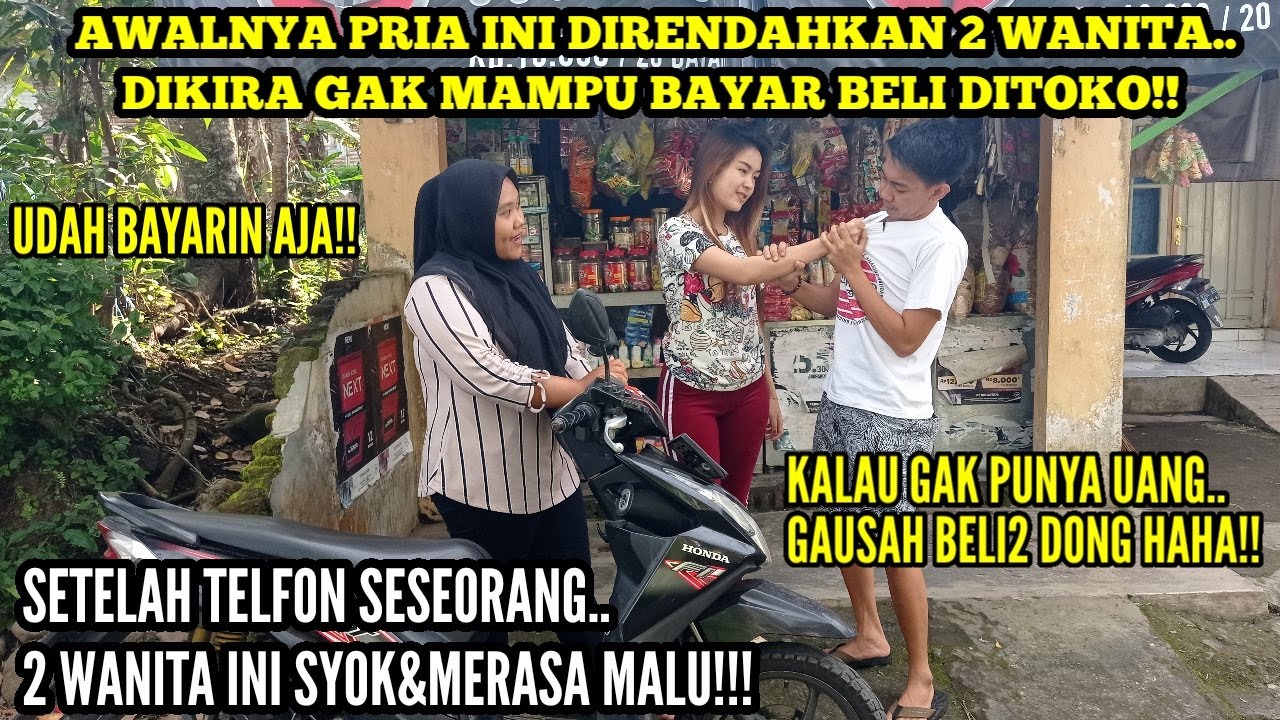 AWALNYA DITERTAWAKAN&DIHINA DIKIRA GAK MAMPU BAYAR BELI SESUATU DITOKO!!Tapi lihat ini yang terjadi.