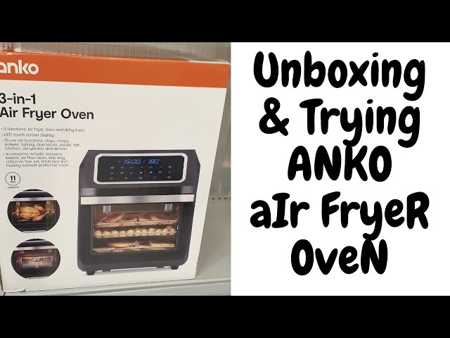 AUMATE Air Fryer Oven  Unboxing, Setup and Review 