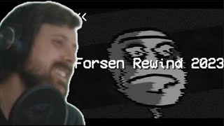 Forsen Reacts to Forsen Rewind 2023