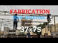 Fabrication work 37×75 roof sheeting#ssalltech99#weldingwork #fabrication