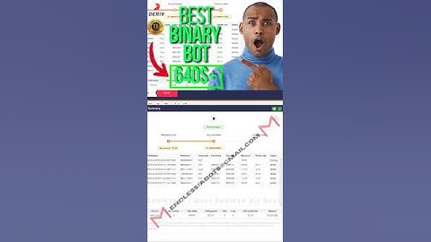 BEST BINARY BOT 2023 - BEST DERIV BOT NO MARTINGALE  NO LOSS  HINDI  #shorts #binarybot #derivbot