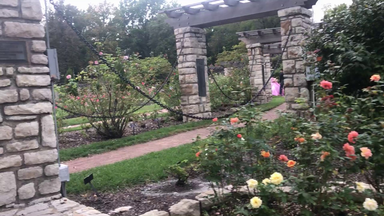 Rose Garden Loose Park Kansas City Youtube