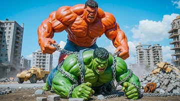 RED HULK vs YELLOW HULK EPIC BATTLE! However, JOKER HULK Unexpected SAVE Changes Everything!