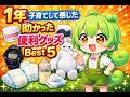 【医師兼新米パパ】子育て便利グッズ BEST5【DIYあり】