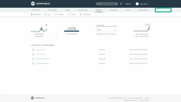 Morpheus Minute Backups Overview HPE