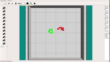 A Minimalistic Approach to Segregation in Robot Swarms - 2 class 3 lines #1