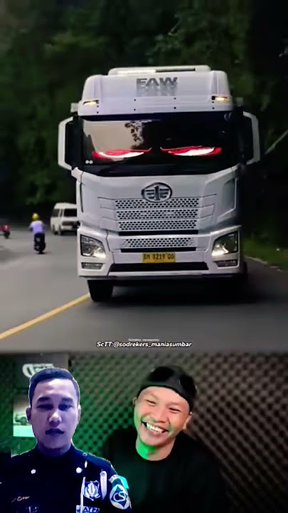 Lirikan Mata Faw Menyala.#greenscreen #viralvideo #videoshort #truck #fawtruck #remix
