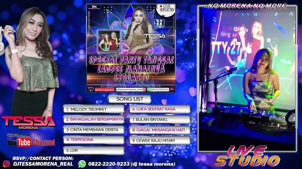 LDR X MELODY TROMPET DJ TESSA MORENA REMIX 2021| SPECIAL PARTY TUNGGAL ...