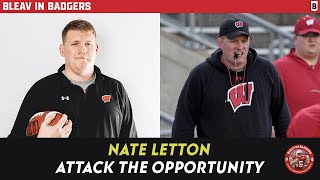 Badgers Tight Ends Coach Nate Letton