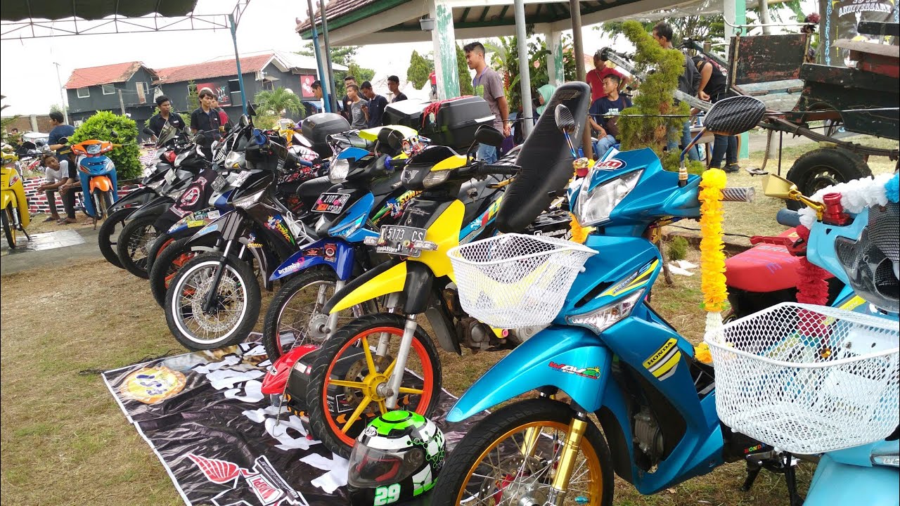 Kontes Modifikasi Supra Di Even Anniversary Supra Jepara YouTube