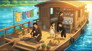 Detalles Cozy boat cleaning and organization | Heartwarming Ghibli Story | Ghibli Style Noticias