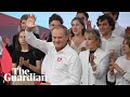 Poland&#39;s Donald Tusk declares election victory with possible coalition