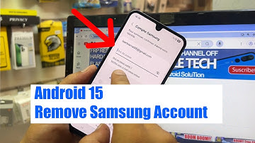 How to Remove Samsung Account without Password. All Samsung Android 15