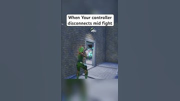 Bros Controller disconnected mid fight 💀 #fortnite #memes #shorts