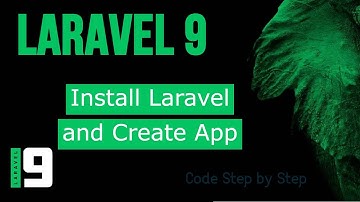 Laravel 9 tutorial #6 Install Laravel  | Create Laravel Application