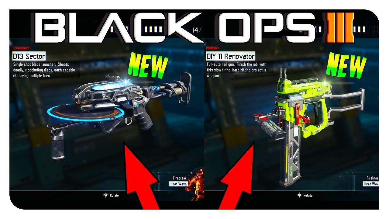 New Di3 Secror "Die Sector" Weapon in Black Ops 3