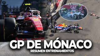 FERRARI LIDERA EN MÓNACO; HADJAR CONTRA EL MURO | PRÁCTICAS GP DE MÓNACO - F1 2026