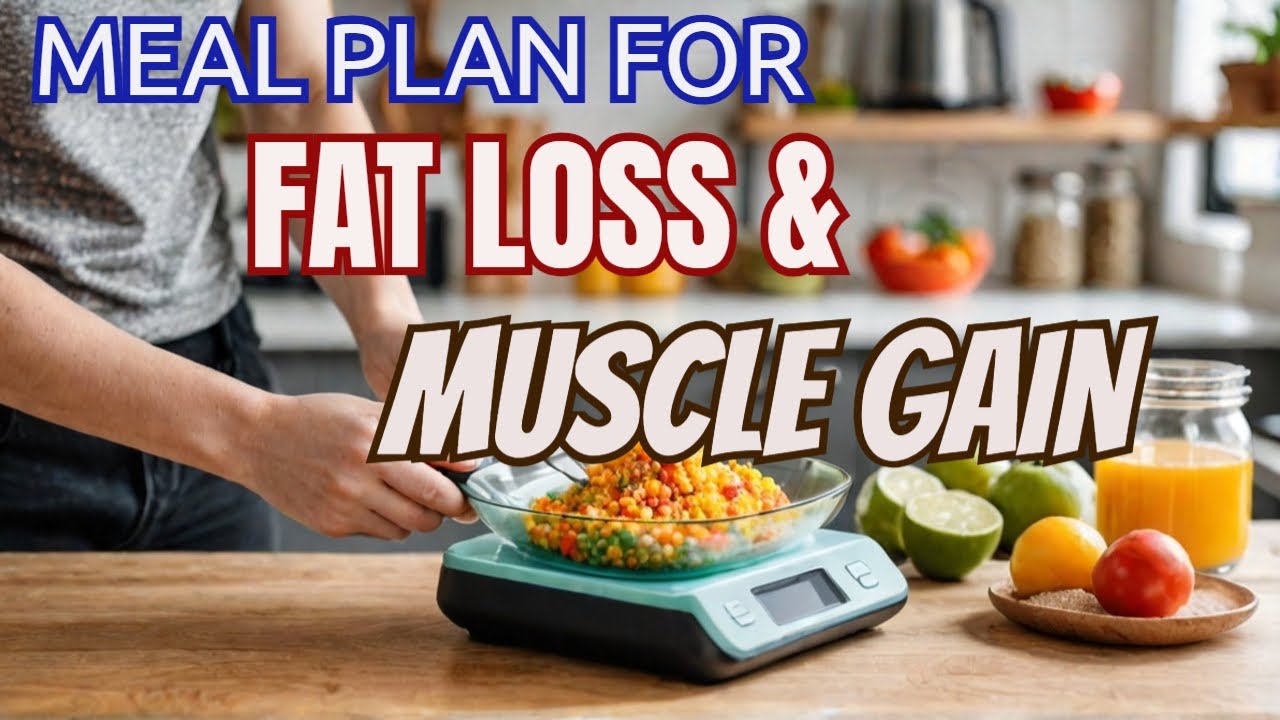How to Build the Perfect Meal Plan for Fat Loss & Muscle Gain - YouTube