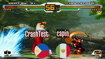 FT5 @svcsplus: CrashTest (PH) vs capin (MX) [SNK vs Capcom Chaos Super Plus svc Fightcade] Jul 6