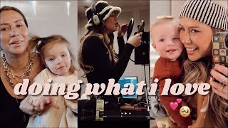 A fly on the wall vlog👀!? At home with the babies and writing my next single...