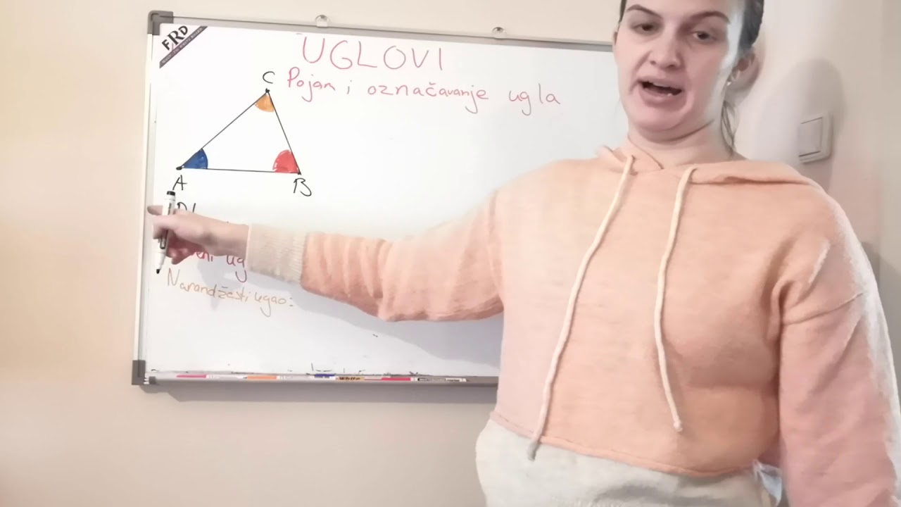 5. razred - Pojam i označavanje ugla