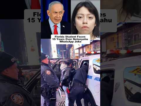 Florida Student Arrested After Asking Netanyahu to ‘Drop Bombs’ on College 😳