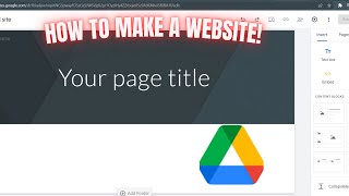 How to make a website begginers!