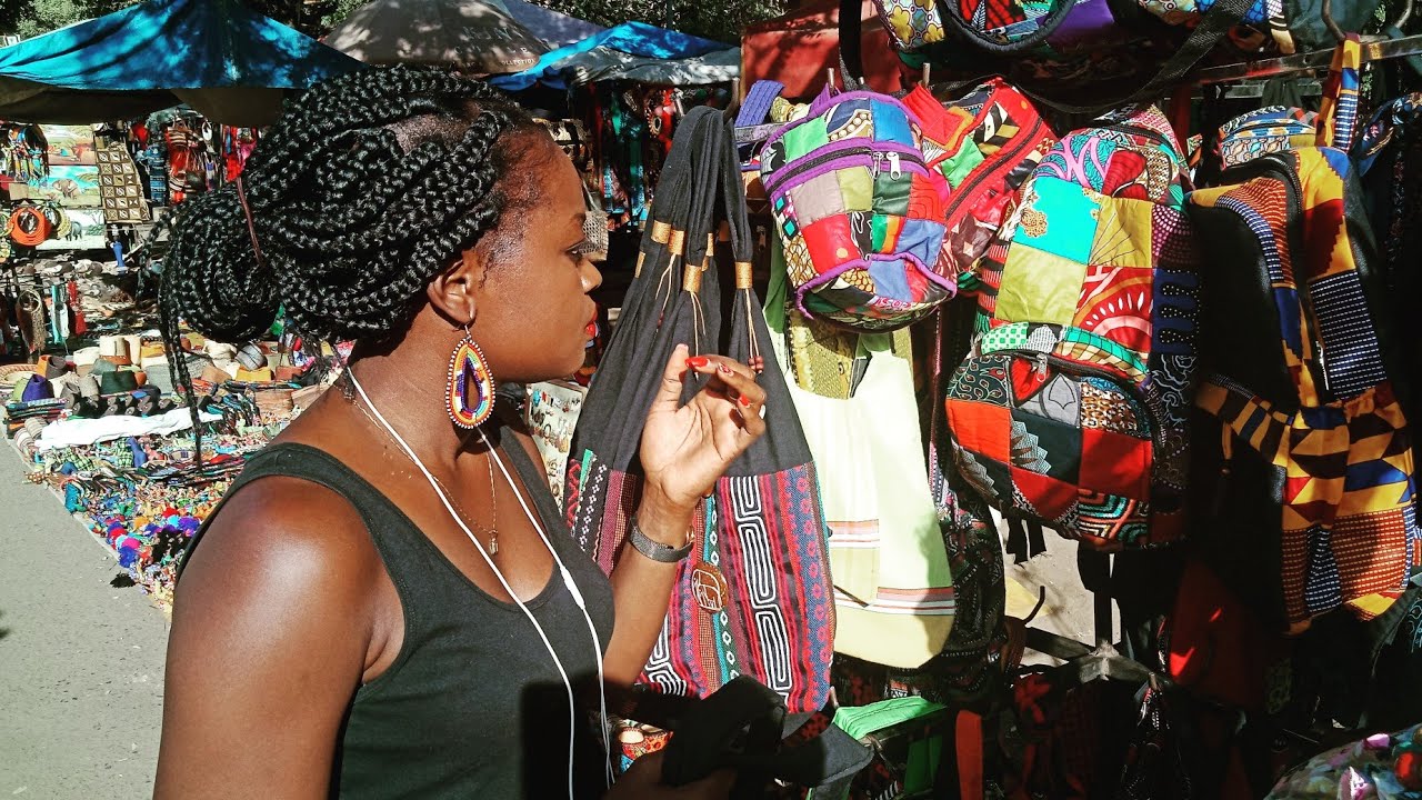 MAASAI MARKET IN NAIROBI KENYA YouTube
