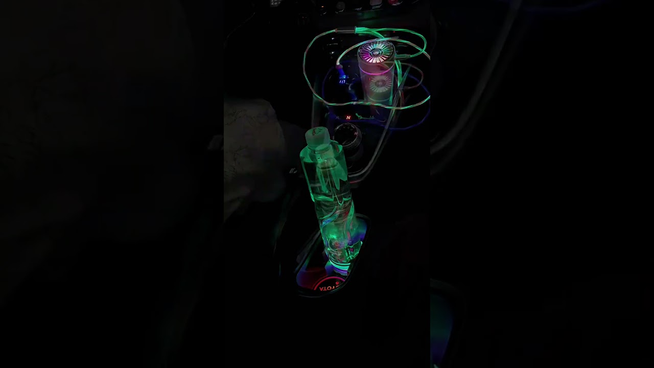 Shine Bright with Custom LED Cup Holder Lights!