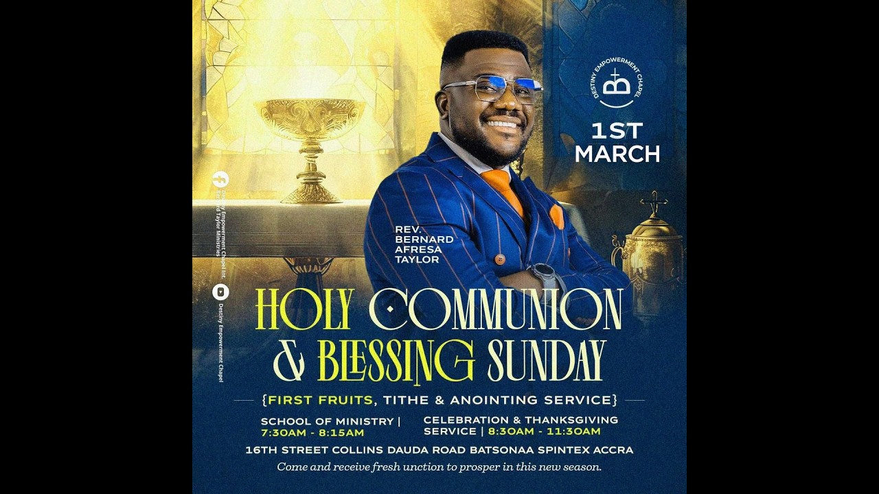 HOLY COMMUNION AND BLESSING SUNDAY || ENGAGING THE TURNAROUND POWER OF FAITH || REV BERNARD TAYLOR